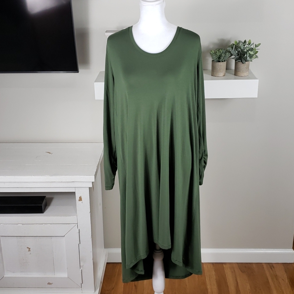 GAP Olive Green Knit Dress, L